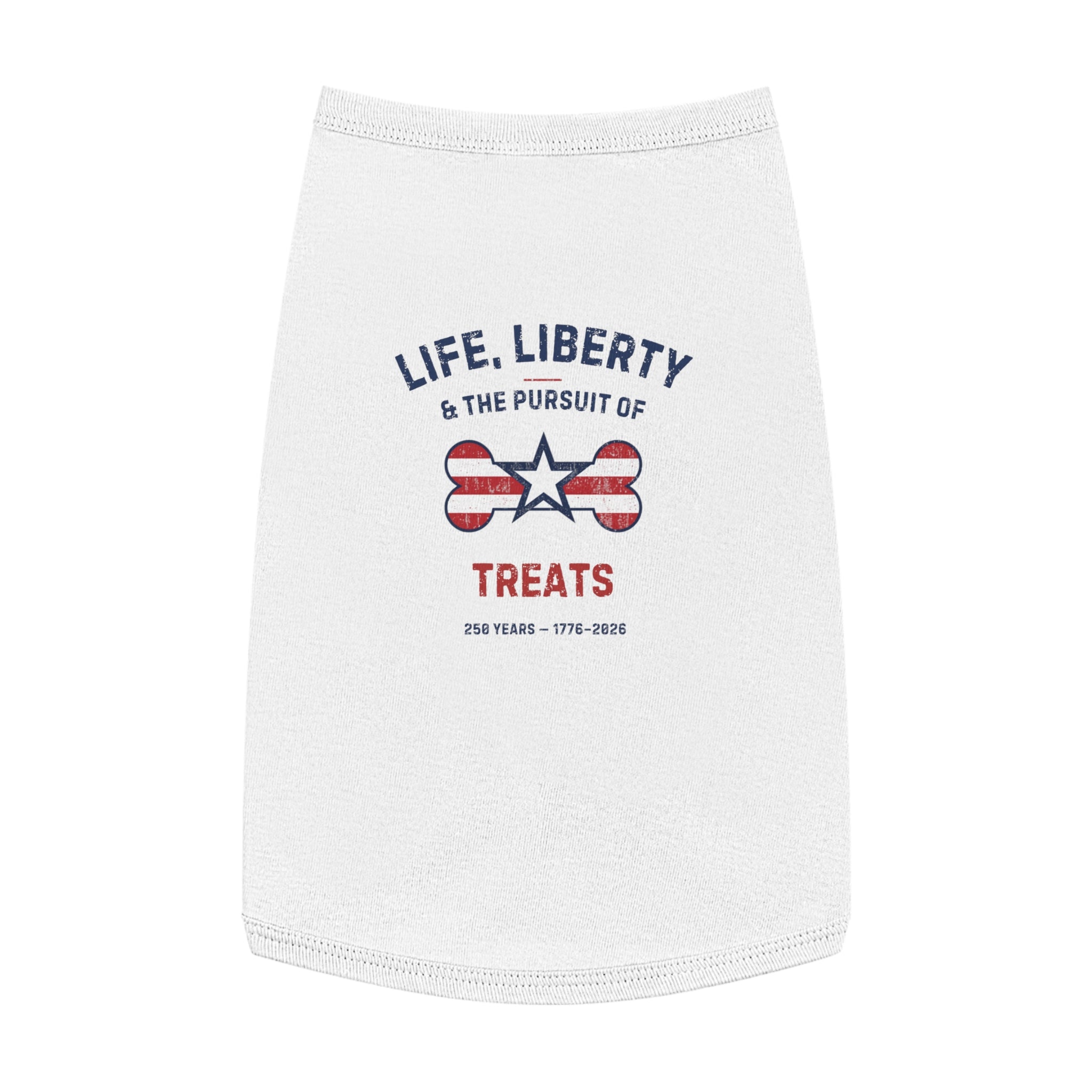 Life Liberty Treats Patriotic Pet Tank