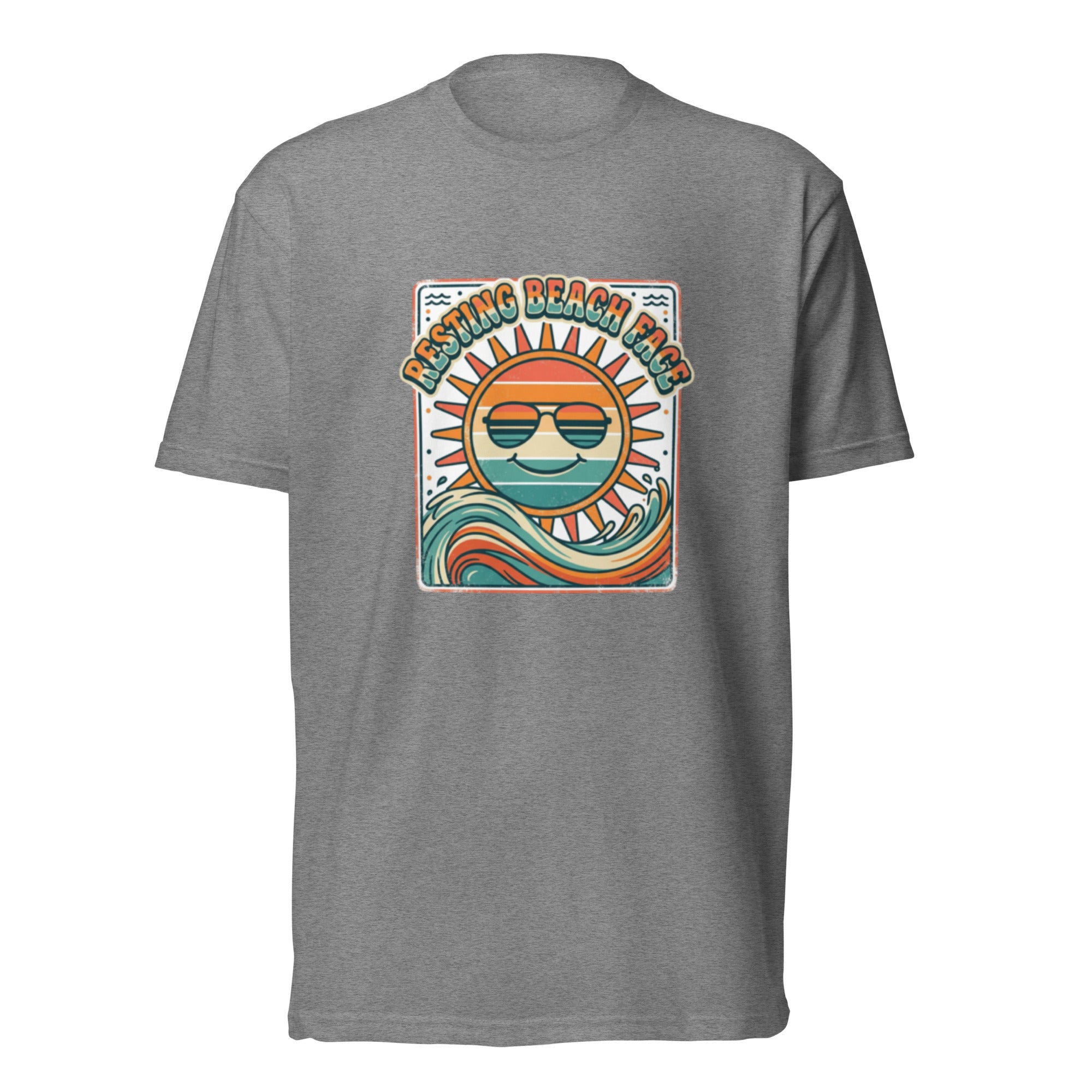 Resting Beach Face Funny T-Shirt