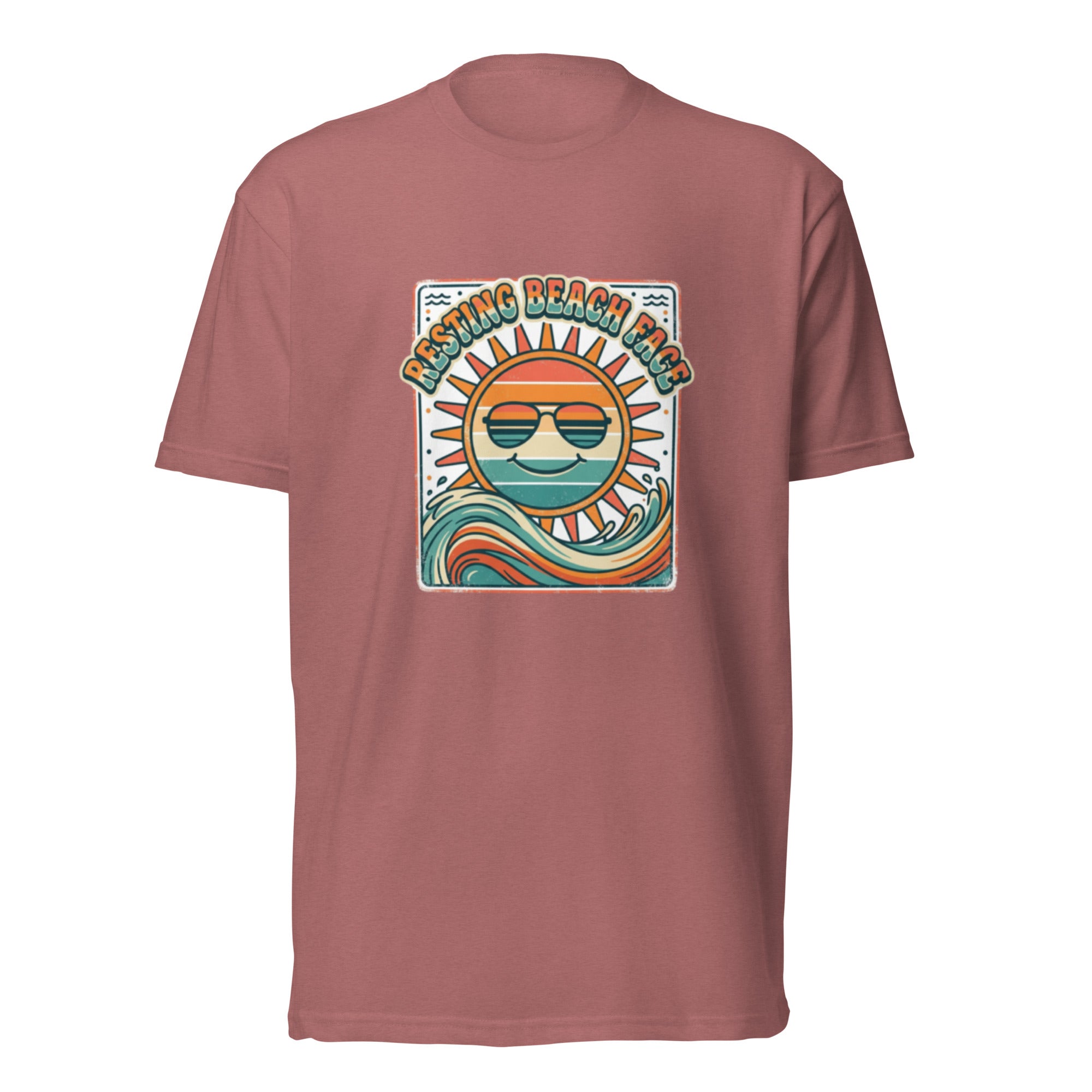 Resting Beach Face Funny T-Shirt