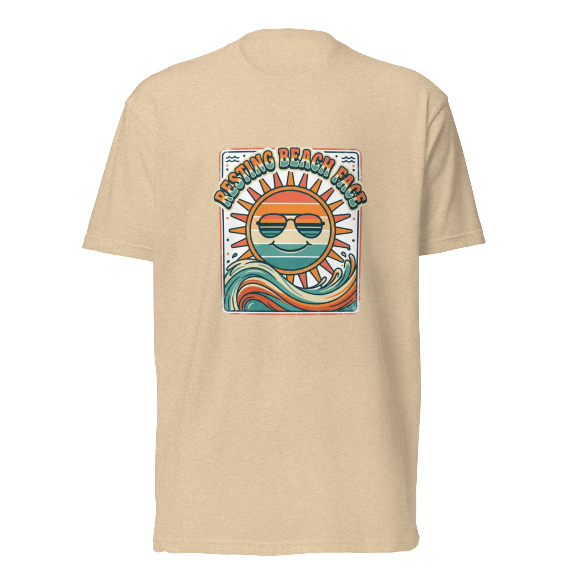 Resting Beach Face Funny T-Shirt