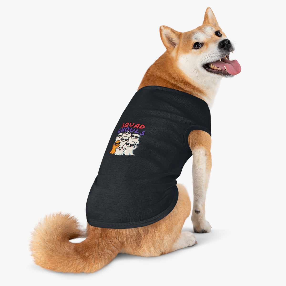 Squad Ghouls Dog Halloween Outfit - Funny Pet Halloween Shirt