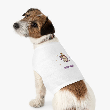 Boo-Jie Dog Halloween Outfit - Funny Pet Halloween Shirt