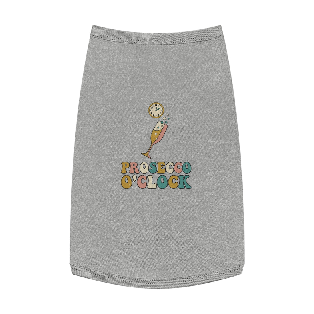 Prosecco O’Clock Pet Tank Top cute drink graphic dog shirt