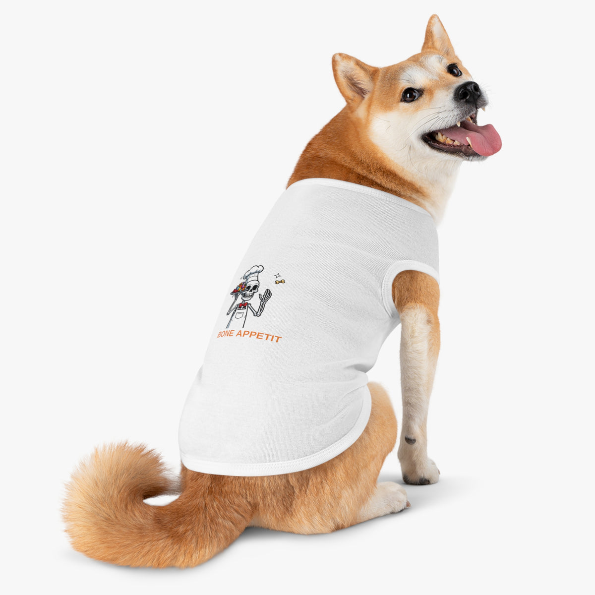 Bone Appetit Dog Halloween Outfit - Funny Pet Halloween Shirt