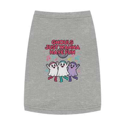 Ghouls Just Wanna Have Fun Dog Halloween Outfit - Funny Pet Shirt