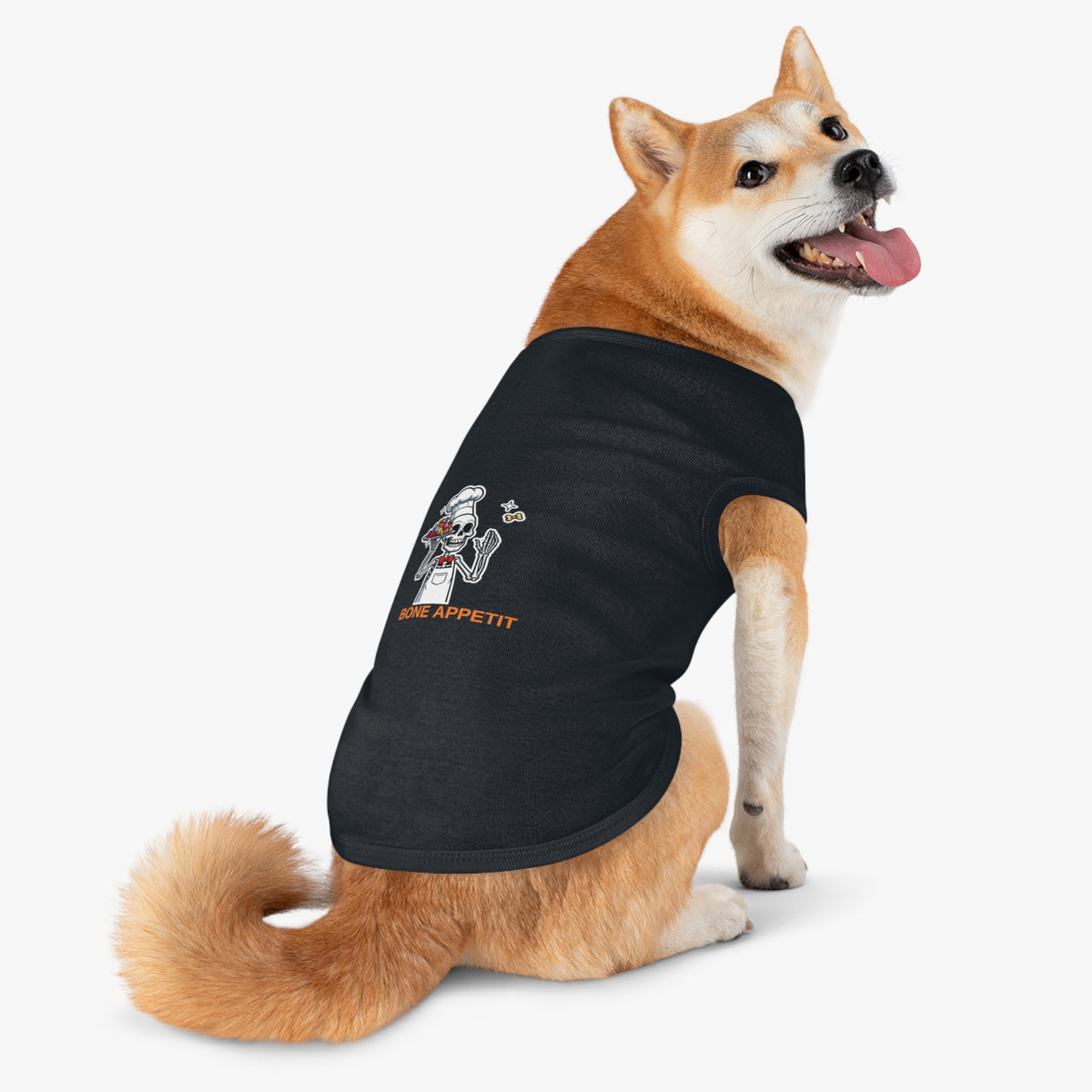 Bone Appetit Dog Halloween Outfit - Funny Pet Halloween Shirt