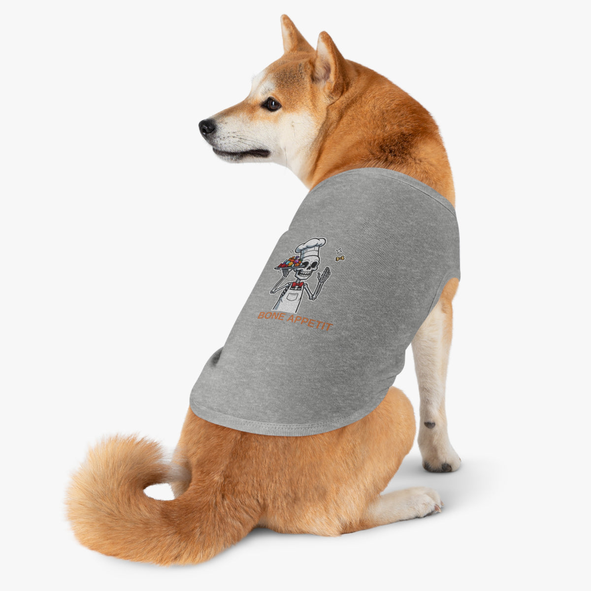 Bone Appetit Dog Halloween Outfit - Funny Pet Halloween Shirt