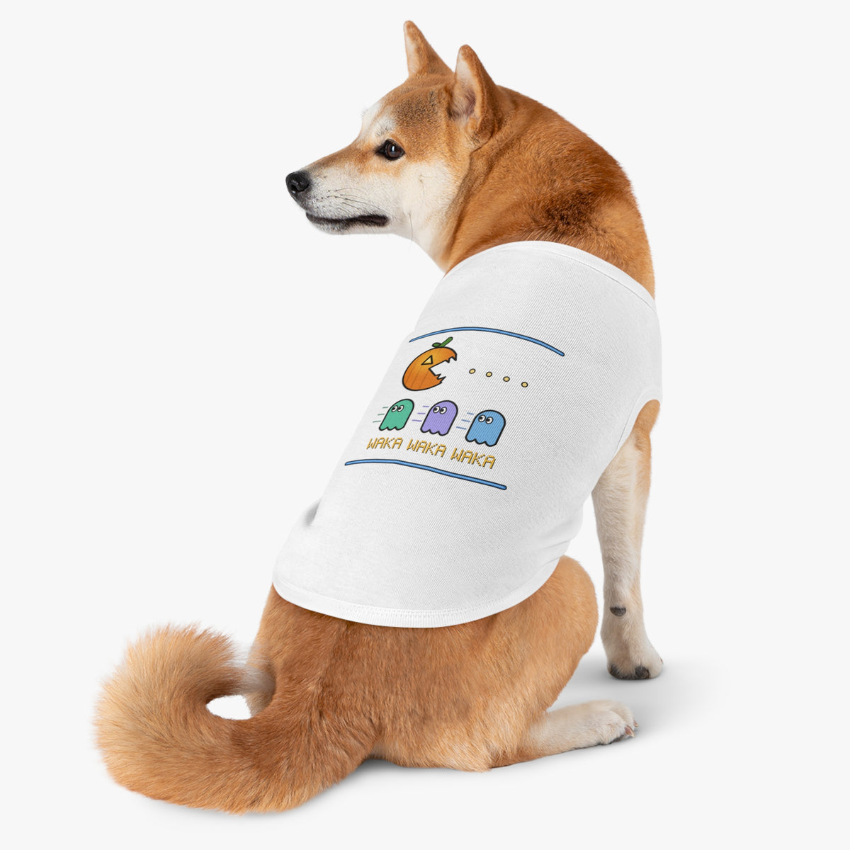 Waka Waka Waka Dog Halloween Outfit - Funny Pet Halloween Shirt