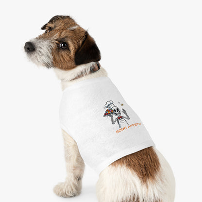 Bone Appetit Dog Halloween Outfit - Funny Pet Halloween Shirt