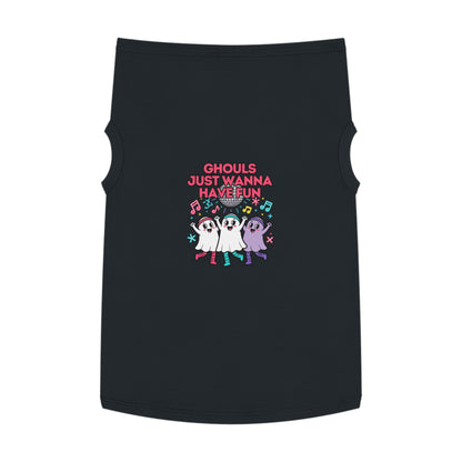 Ghouls Just Wanna Have Fun Dog Halloween Outfit - Funny Pet Shirt