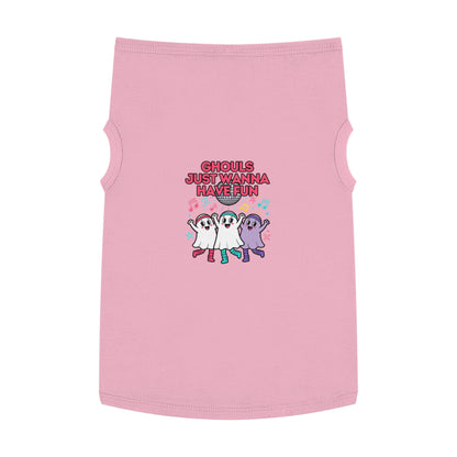 Ghouls Just Wanna Have Fun Dog Halloween Outfit - Funny Pet Shirt