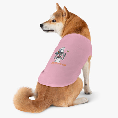 Bone Appetit Dog Halloween Outfit - Funny Pet Halloween Shirt