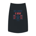 Red, White & Woof Pet Tank Top – Patriotic Dog Shirt with Flag Paw Design