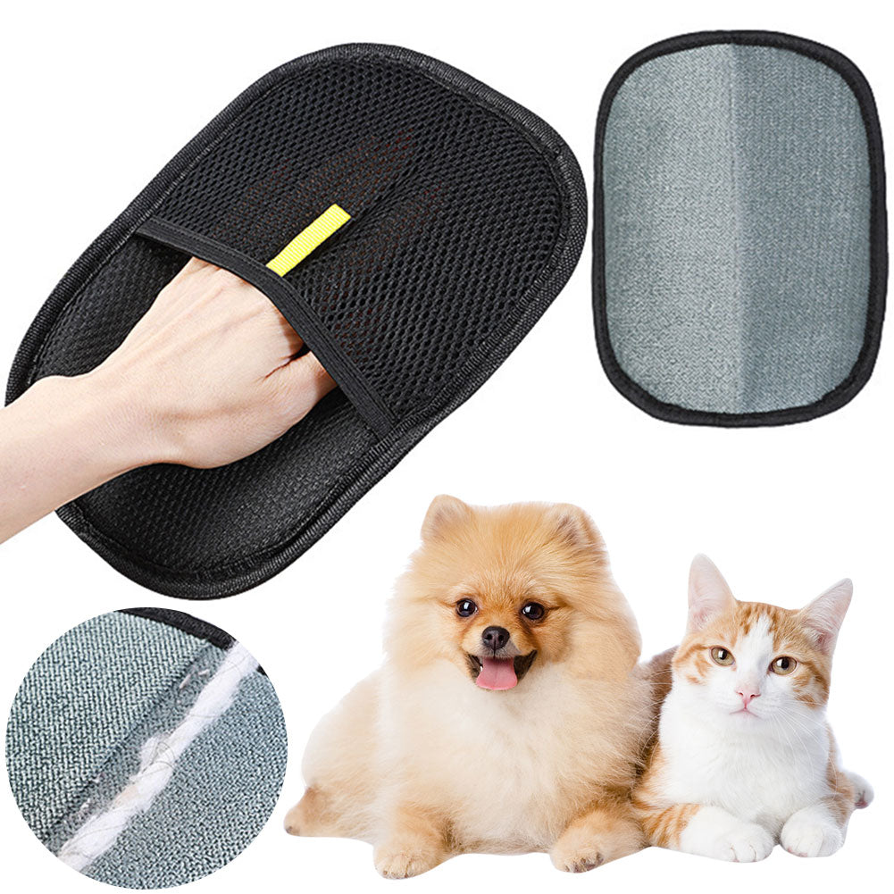 Pet Hair Remover Mitt Pet Hair Remover Gloves for Dogs Cats &amp; Rabbit