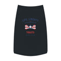 Life, Liberty & Treats Patriotic Pet Tank — 4th of July Dog Shirt