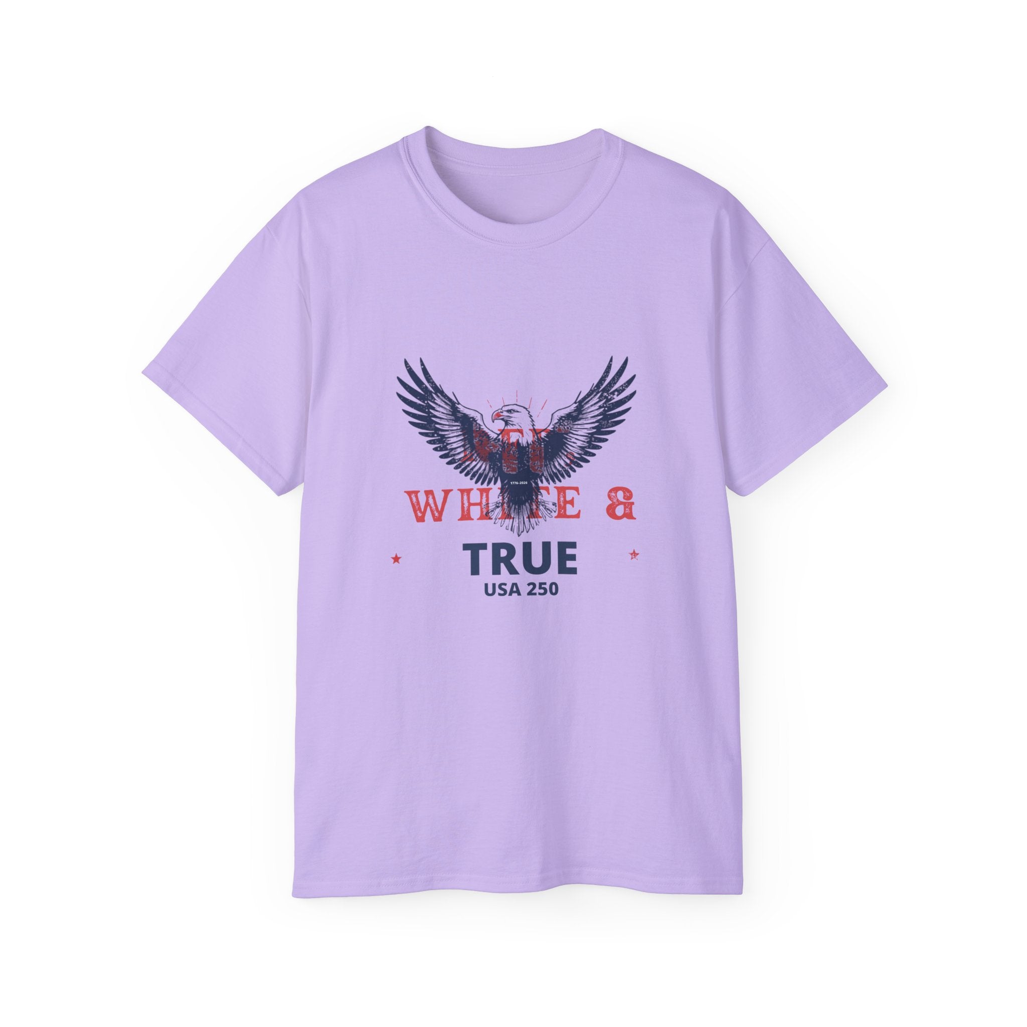Patriotic Eagle White True T-Shirt