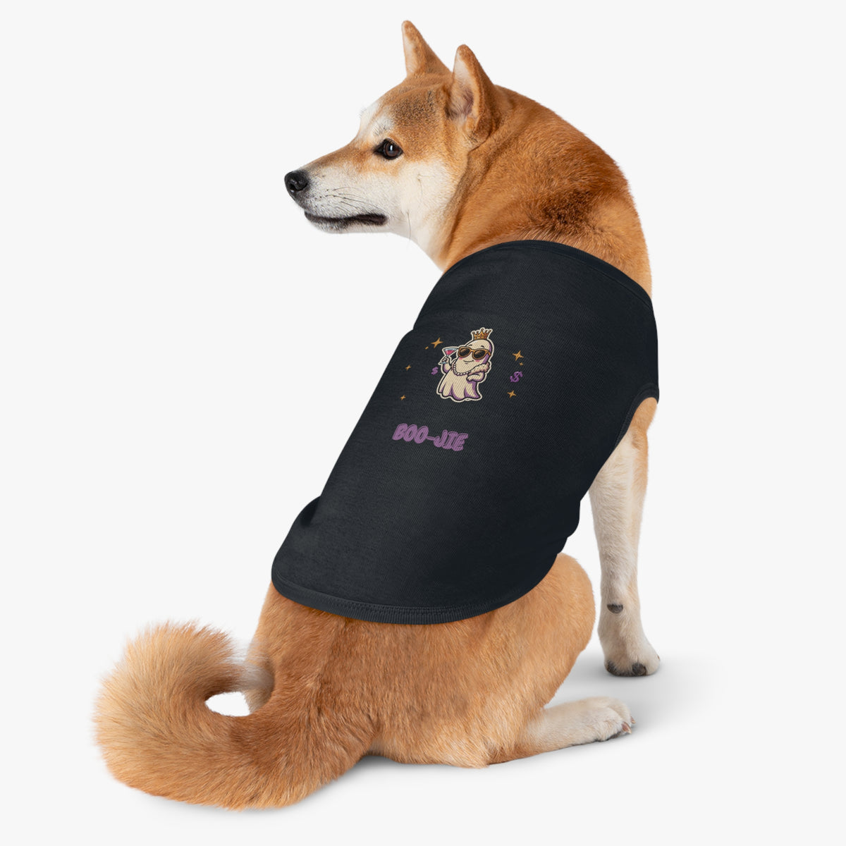 Boo-Jie Dog Halloween Outfit - Funny Pet Halloween Shirt