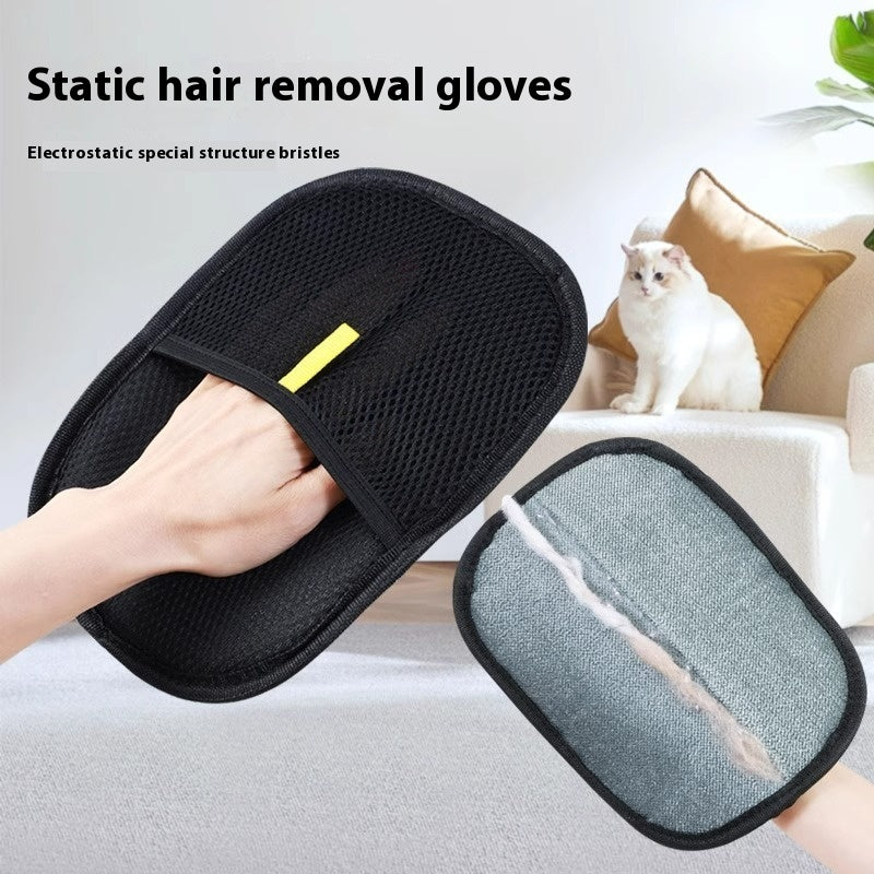 Pet Hair Remover Mitt Pet Hair Remover Gloves for Dogs Cats &amp; Rabbit