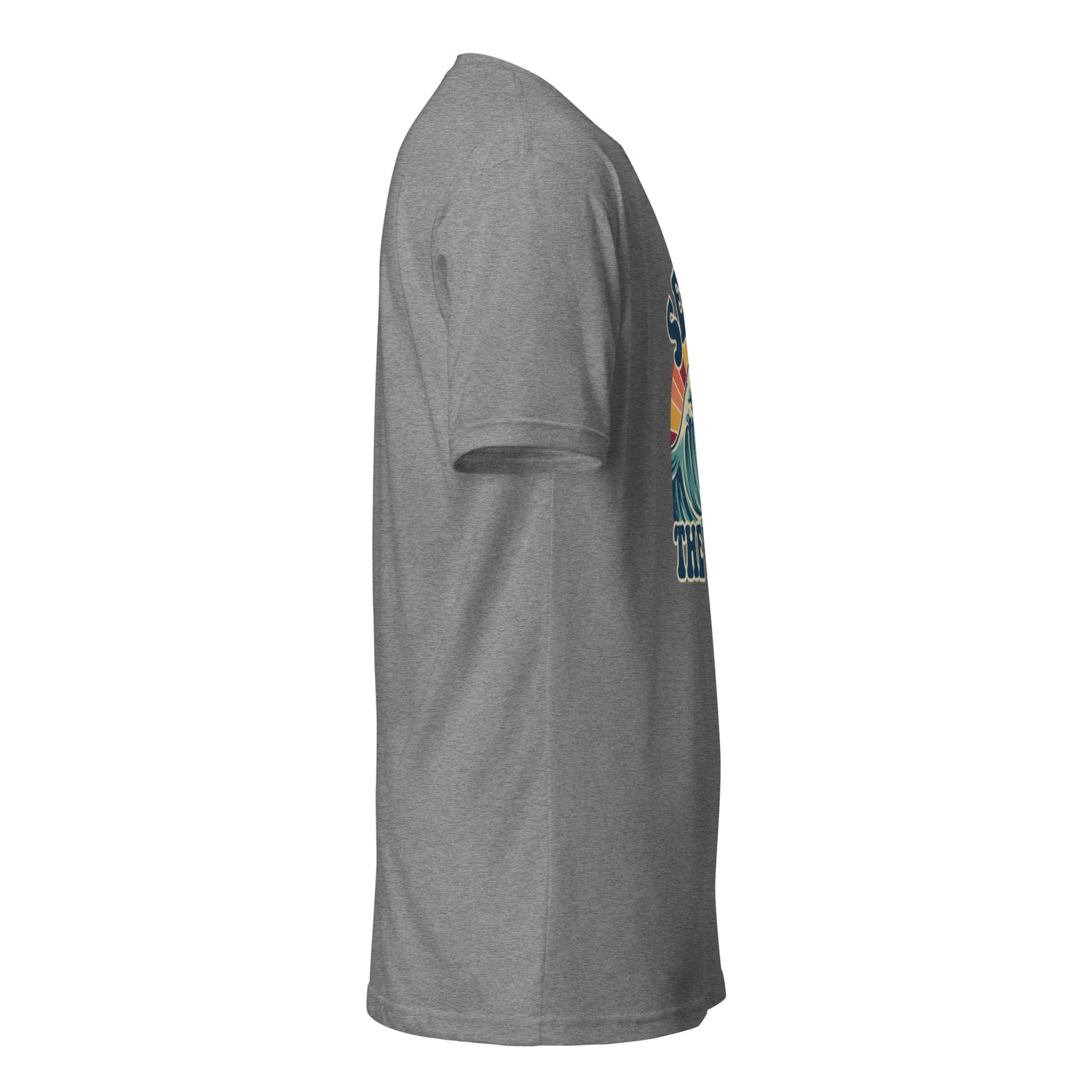 Seas the Day Retro Wave Funny T-Shirt