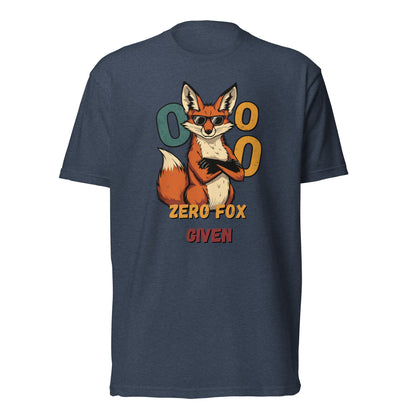 Zero Fox Given" Funny Unisex T-Shirt