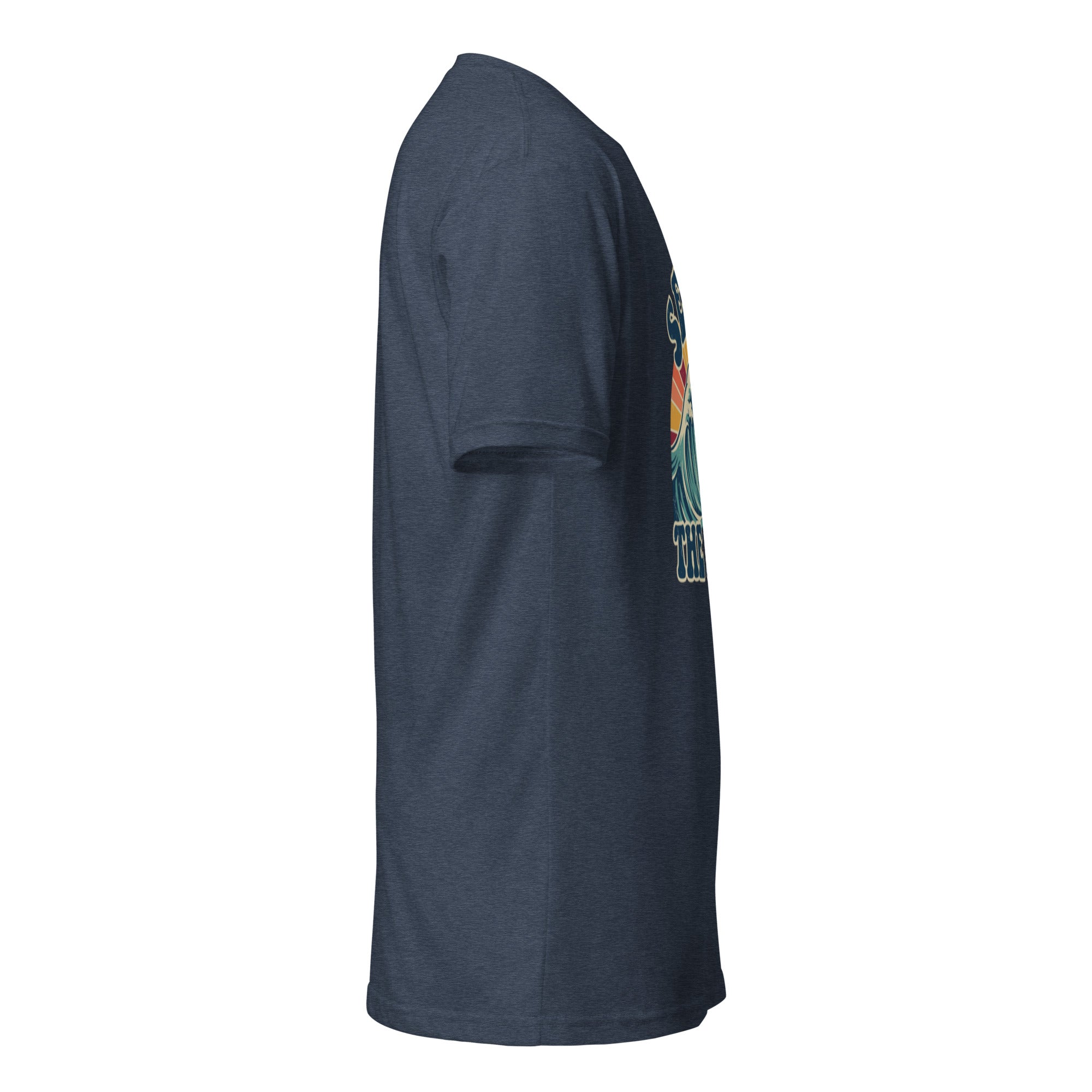Seas the Day Retro Wave Funny T-Shirt