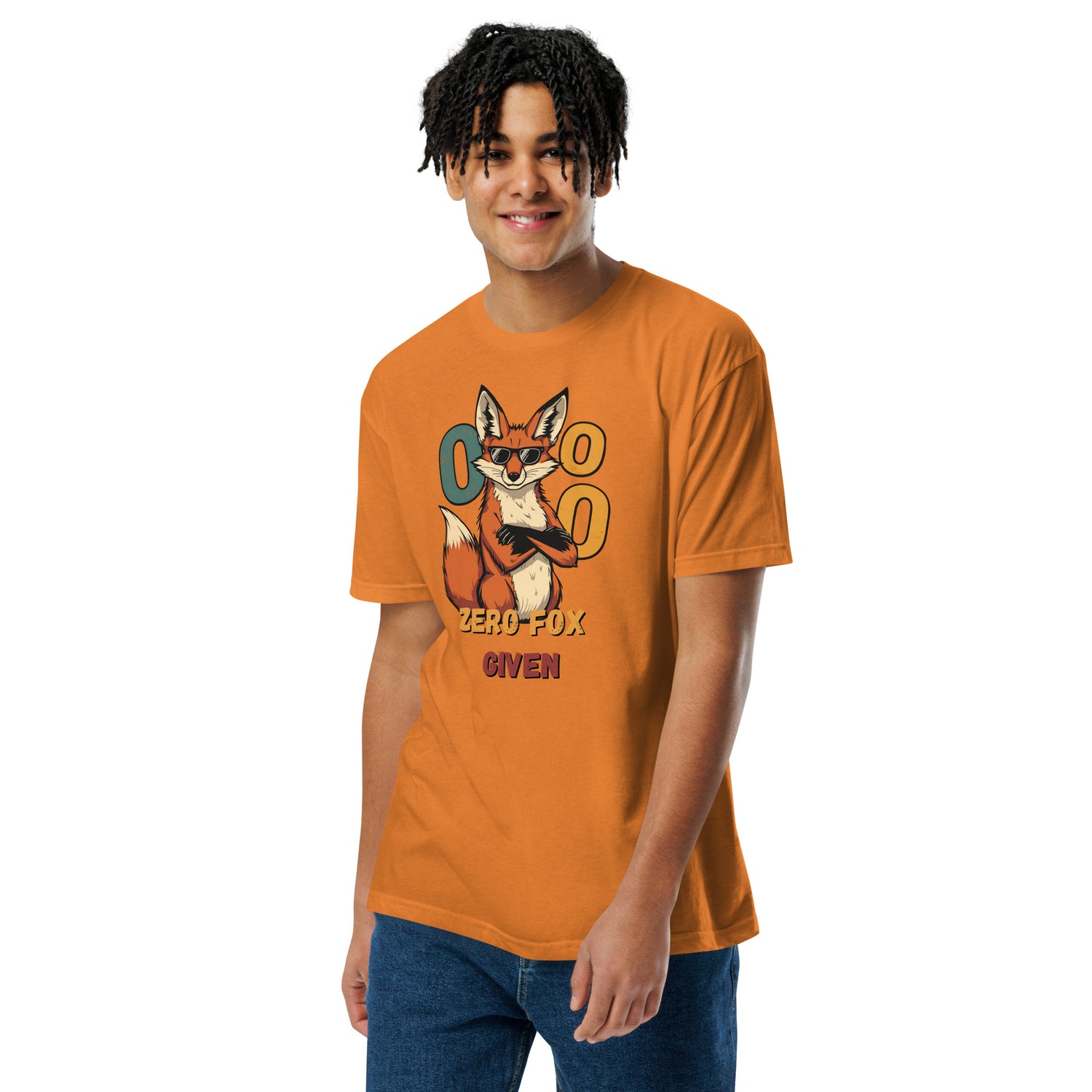 Zero Fox Given" Funny Unisex T-Shirt