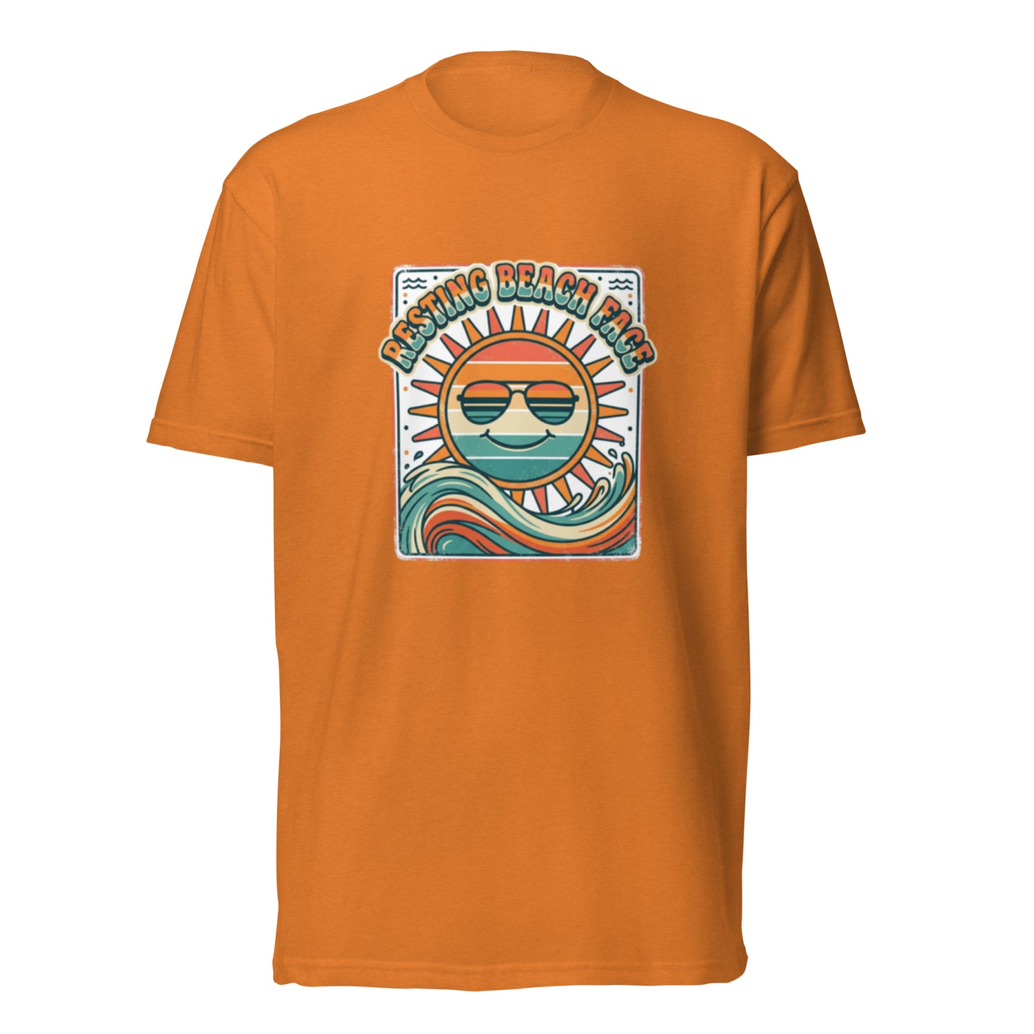 Resting Beach Face Funny T-Shirt