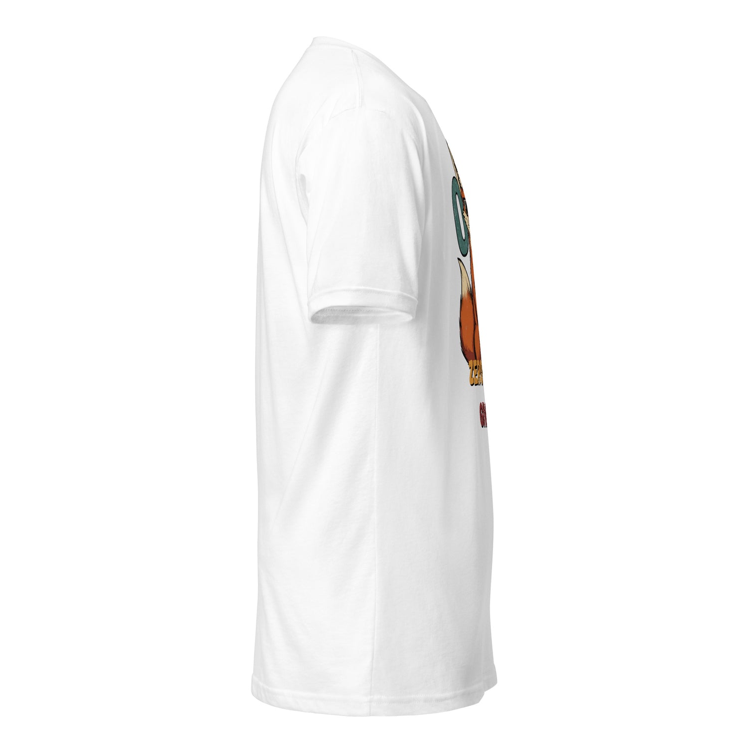 Zero Fox Given" Funny Unisex T-Shirt