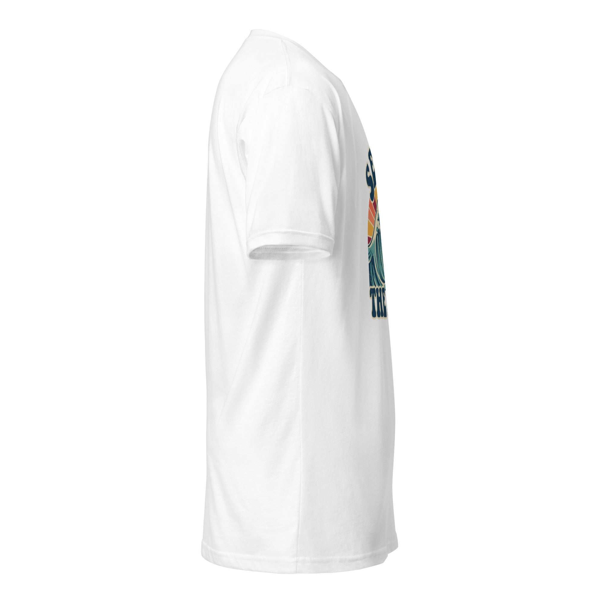 Seas the Day Retro Wave Funny T-Shirt